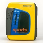VTG .Sony Sports Walkman AM/FM Radio Cassette Player. WM-FS191 -Working Good
