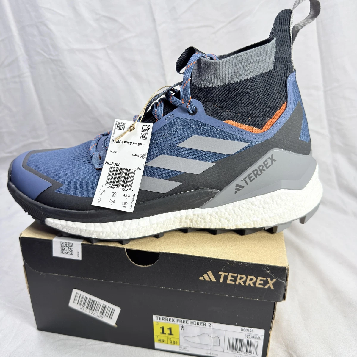 adidas Terrex Free Hiker 2.0 GORE-TEX Wonder Steel Legend Ink for