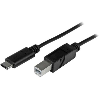StarTech 2m 6 ft USB C to USB B Cable - M/M - USB 2.0 - USB Type C Printer Cable