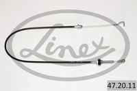 Gaszug FÜR VW Golf II (19E, 1G1), Seat Toledo I (1L2) - Linex 47.20.11