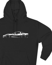 C6 Corvette Silhouette Hoodie : Vette Coupe 2005 to 2013 