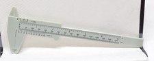 Vintage ACO 80843 Collectible Plastic Light Green Caliper Metric / English 1/128