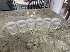 Opalescent Wave And Dot Pat Pattern Glass Tumblers Set Of 6 Fenton?