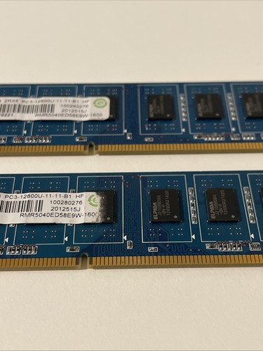 Ramaxel PC Memory RAM 4GB PC3L-12800 DDR3-1600 RMR5030KD68F9F-1600 x2 Total 8GB - Picture 3 of 13