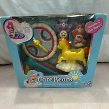 Play Along Care Bears Care-a-lot Playground 5pc Set Love-a-lot Harmony 2003