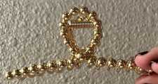 Hair Clip, Metal Material, Gold Color