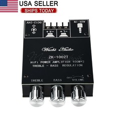 ZK-1002T Bluetooth 5.0 TPA3116 2-Channel 100W 2 Digital Audio Amplifier Module