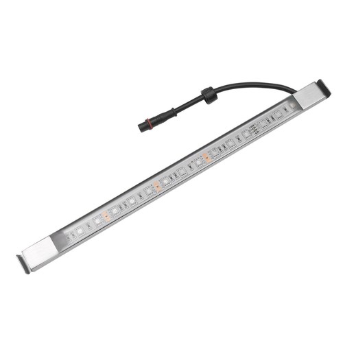 Striscia luminosa led multicolore fuoriuscita cascata fontana piscina 12 pollici con telecomando - Foto 11 di 16