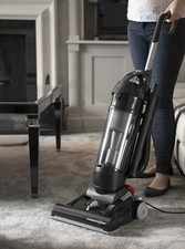 Powersonic Bagless Vacuum Cleaner HEPA Filter Lightweight Upright Black 800w