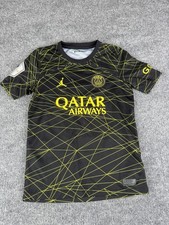 PSG 2022/23 Ligue 1 4th Kit Lionel Messi 30 Kids Medium Jordan