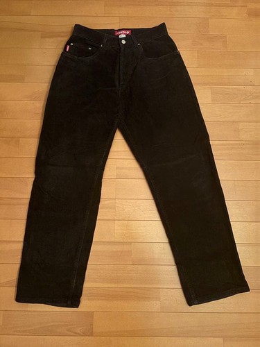 Stüssy, Stussy Vintage Men Pants 90S Old Corduroy Trousers Made In Usa 32 Black Limited