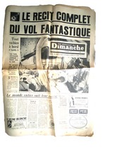 Frankreich Soir Du 22 Dezember 1968 " die Geschichte Komplett der Flug Apollo 8