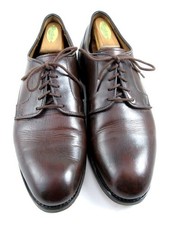 Allen Edmonds "WINDSOR" Men's Plain-toe Leather Derby 9 EEE  Chili  USA (590N)