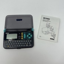 Sega IR 7000 Communicator Games Keyboard Calculator with Manual Tested Working