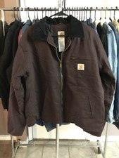 Carhartt Brown Size X-Large Made In USA Blanket Lined Corduroy