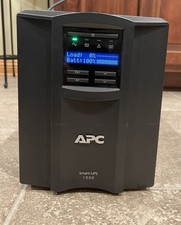 APC Smart SMT1500 UPS  BRAND NEW BATTERIES  8x Outlets  Tested