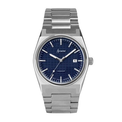 Accurist Origin Navy Dial Uhr 70019 BRANDNEU VERPACKT UVP 169£