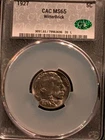 1927-P Philadelphia Buffalo Nickel 5c CAC MS65 Witterbrick