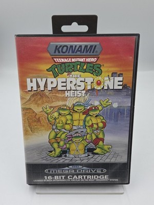 Sega Mega Drive Turtles The Hyperstone Heist mit OVP + Anleitung Multi Language 