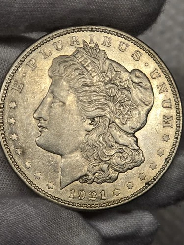 1921-D $1 Morgan Silver Dollar AU+/BU Condition VAM-1M 🔥