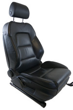 Audi A3 8P Sitz vorne rechts Beifahrersitz Sitzheizung Leder soul schwarz