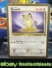 GOLD Border Meowth 56/64 Jungle Unlimited Pokemon TCG Card Vintage WOTC