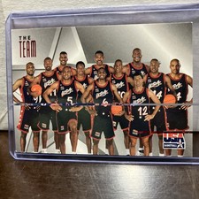 Fleer SkyBox International 1996 USA Basketball The Team #14 United States Card