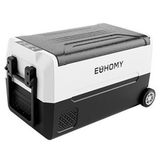 12 Volt 35L 12V Fridge, Electric Cooler 12/24V DC 100-240V 37QT Refrigerator