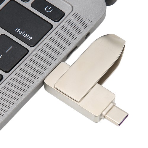 USB C Flash Drive USB Flash Drive 256GB OTG USB C To USB A 3.0 Dual Thumb Pl NEW - Afbeelding 12 van 12