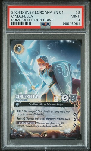 Cinderella - Stouthearted graded PSA 9 for sale on eBay