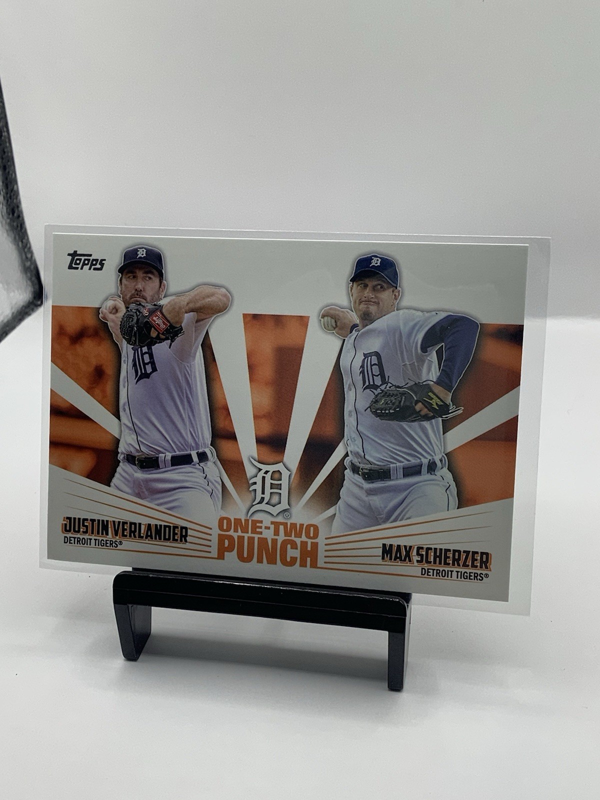 2023 Topps Series 1 - One-Two Punch Justin Verlander, Max Scherzer #12P-17