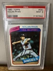 1980 Topps - Nolan Ryan #580 - PSA 9