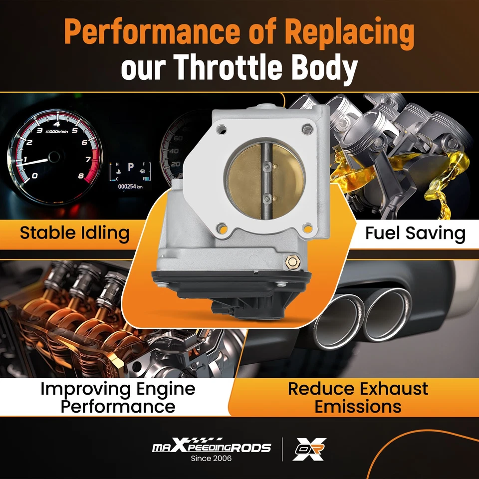 Cuerpo del acelerador para Ford Freestyle 500 Mercury Montego 2005 2006 2007 3,0 L S20025 Foto 4 de 4