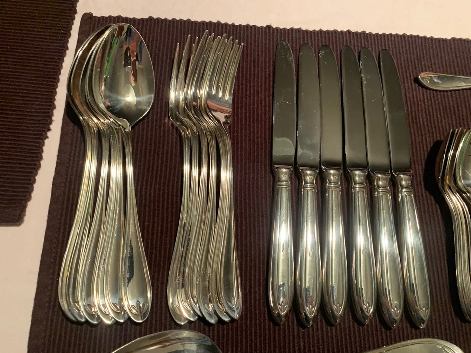 TCM Silberbesteck, 90 18/10  35 teilig - Bild 2 von 4