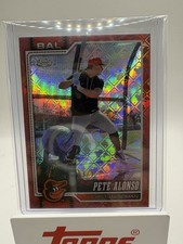 Marketplace image: 2026 Topps Chrome Logofractor Pete Alonso Image Variation ROSE GOLD 1/1