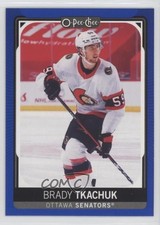 2021-22 O-Pee-Chee Blue Border ( Pictured) Brady Tkachuk Alex Formenton #339 o6b