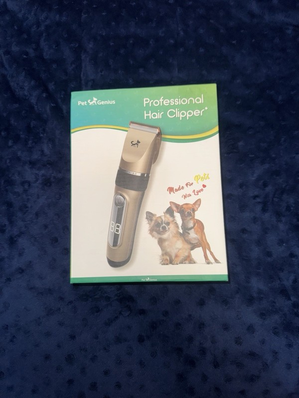 Pet Genius Professional Pet Grooming Clippers Brand New Never Opened 