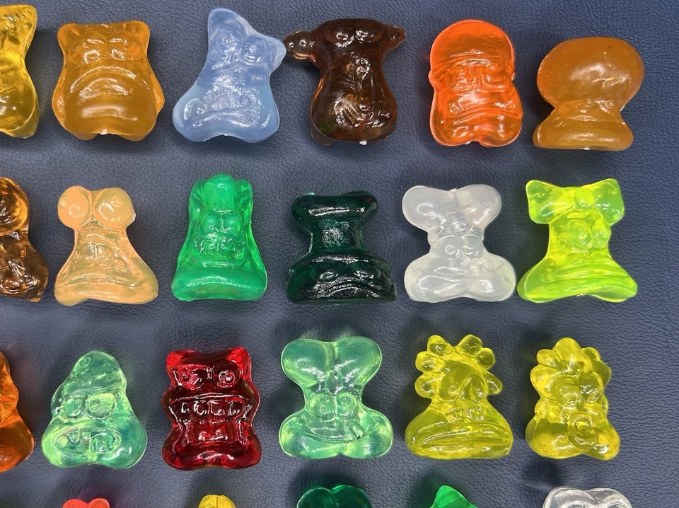 Crazy Bones Original Series 1 Complete Classic Set of 60 Figures Including Eggy - Image 3 of 4