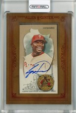 2023 Topps Allen Ginter Ryan Howard Framed Mini Auto Phillies