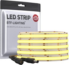 LED Strip Light 5M FCOB 336LEDs/M Flexible High Density Natural