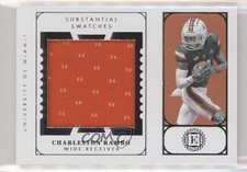 2022 Chronicles Draft Picks Encased Substantial Swatches Charleston Rambo 1n0