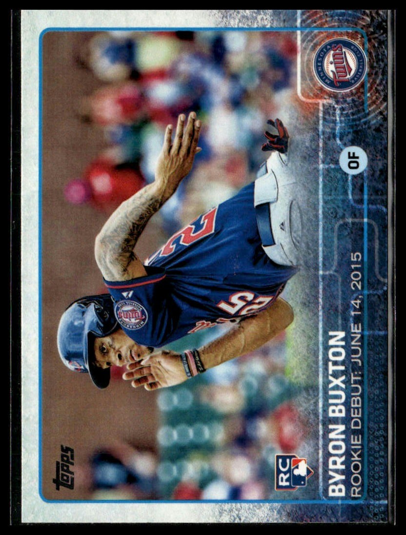 2015 Topps Update #US136 Byron Buxton RC Rookie