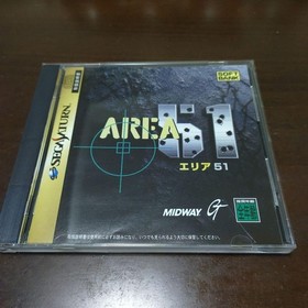 Area 51 Saturn Sega Saturn Software Game Sealed