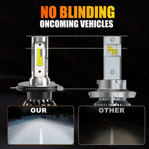 Faros LED de haz alto/bajo + bombilla antiniebla 6000 k para Nissan Altima 1993-1997 - Imagen 7 de 11