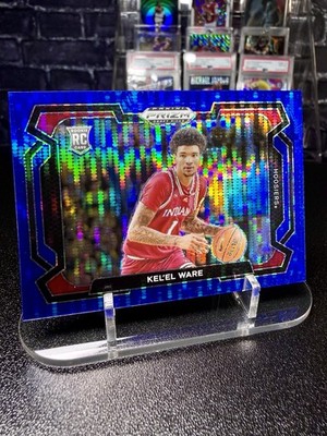 2024 Panini Prizm Draft Picks KEL'EL WARE Blue Pulsar /99 #24 RC Variation SP