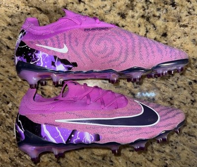 Nike Soccer Cleats Men's 9 Phantom GX Elite SE FG Thunder Pack
