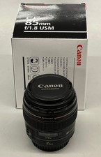 CANON EF 85MM F1.8 USM LENS