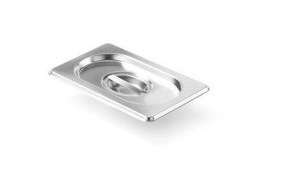 4er-Set Hendi GN-Deckel Kitchen Line GN1/9 aus Edelstahl
