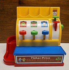 Fisher Price Mattel 2015 Cash Register Works Toy Pretend Play