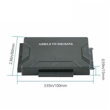 USB 3.0 to IDE  SATA Converter External Hard Drive Adapter Kit 2.5"/3.5" CablNg